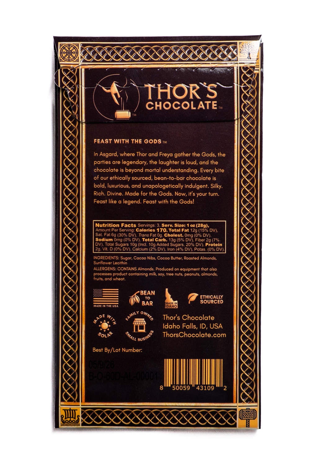 Dark Chocolate Covered Almond